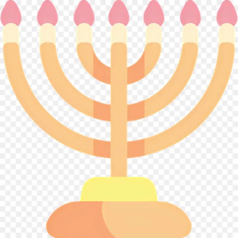 Hanukkah Menorah，เมโนราห์ PNG