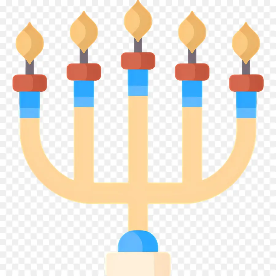 Hanukkah Menorah，เมโนราห์ PNG