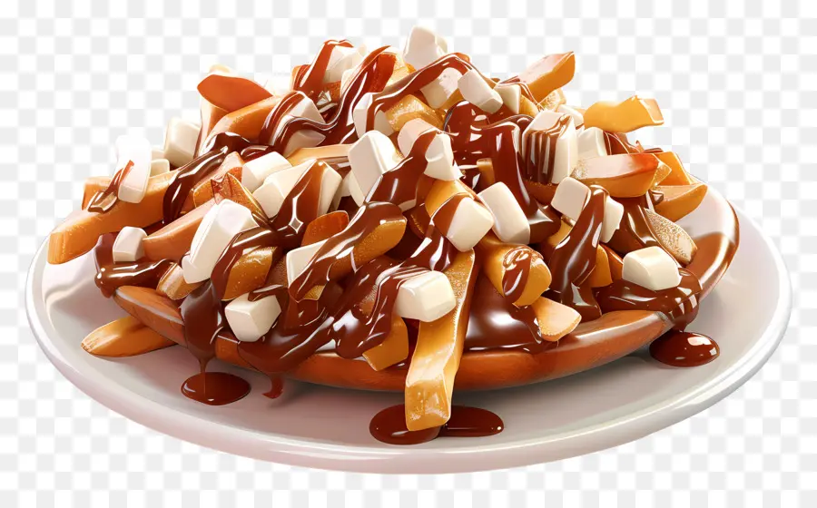 Poutine，จาน Poutine PNG