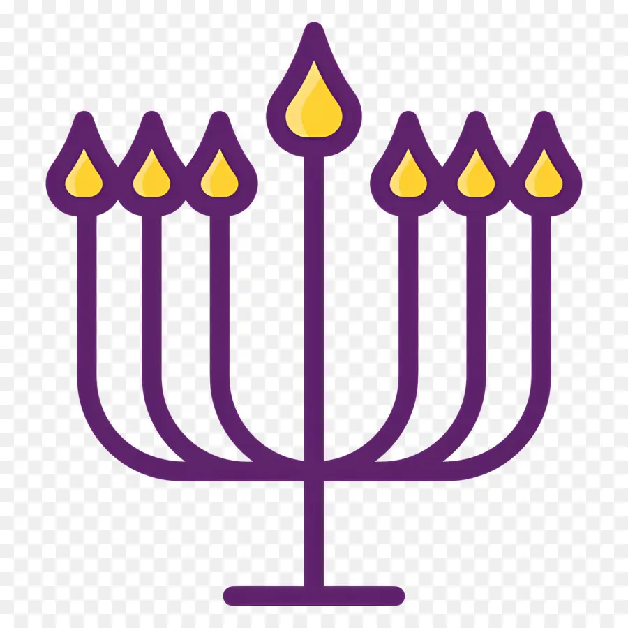 Hanukkah Menorah，เมโนราห์ PNG