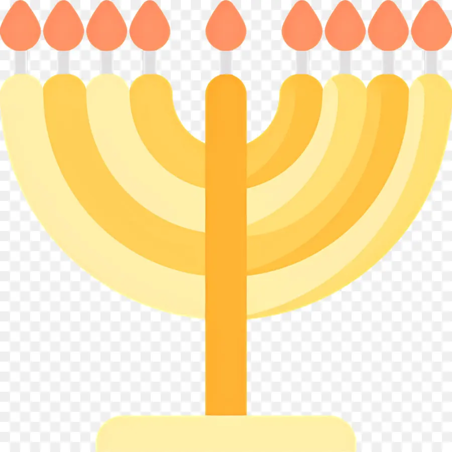 Hanukkah Menorah，เมโนราห์ PNG