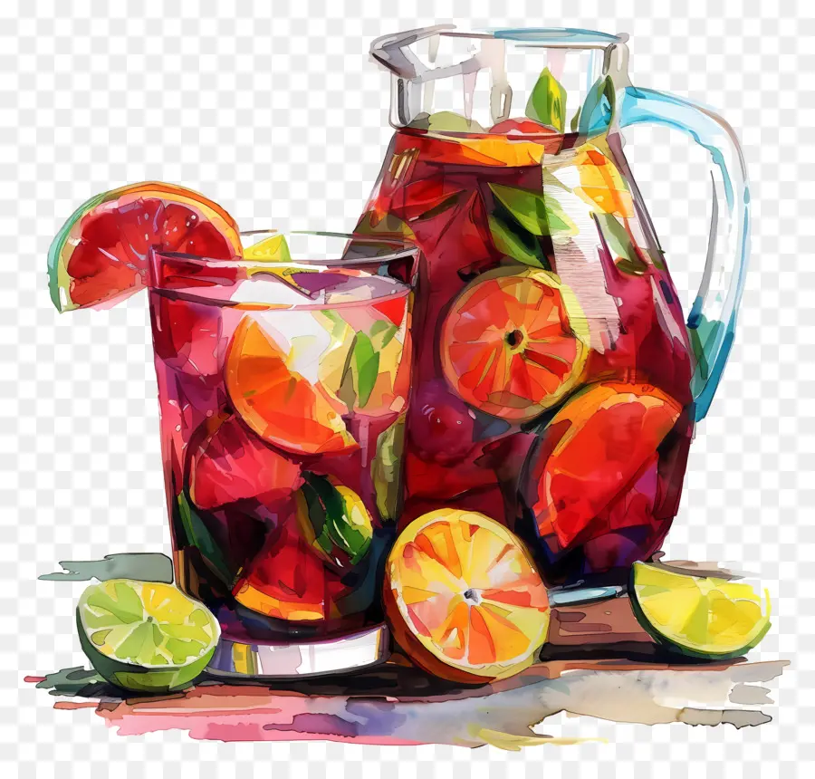 แซงเกรีย，Sangria ผลไม้ PNG