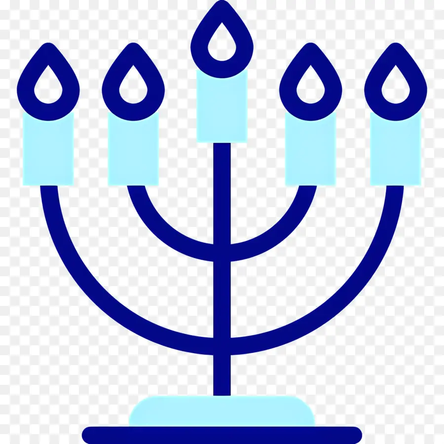 Hanukkah Menorah，เมโนราห์ PNG