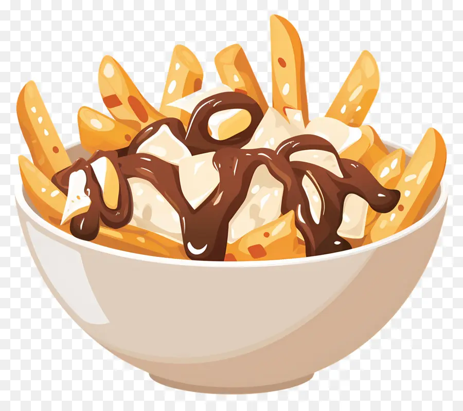 Poutine，Poutine กับท็อปปิ้ง PNG