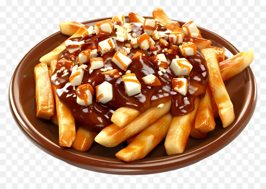 Poutine，จาน Poutine PNG