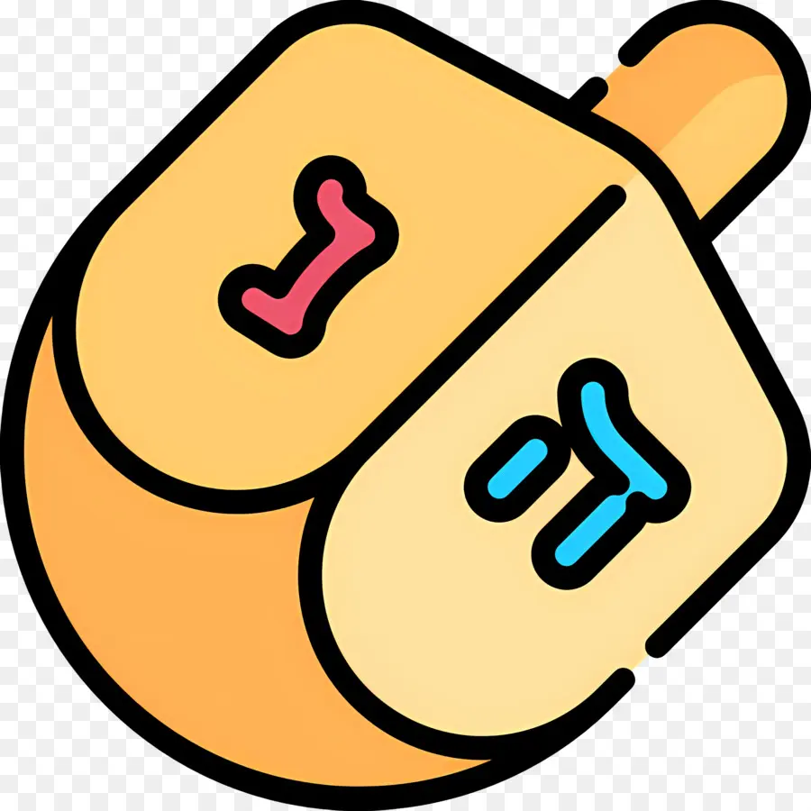 Hanukkah Dreidel，Dreidel PNG