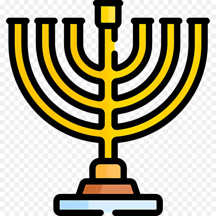 Hanukkah Menorah，เมโนราห์ PNG