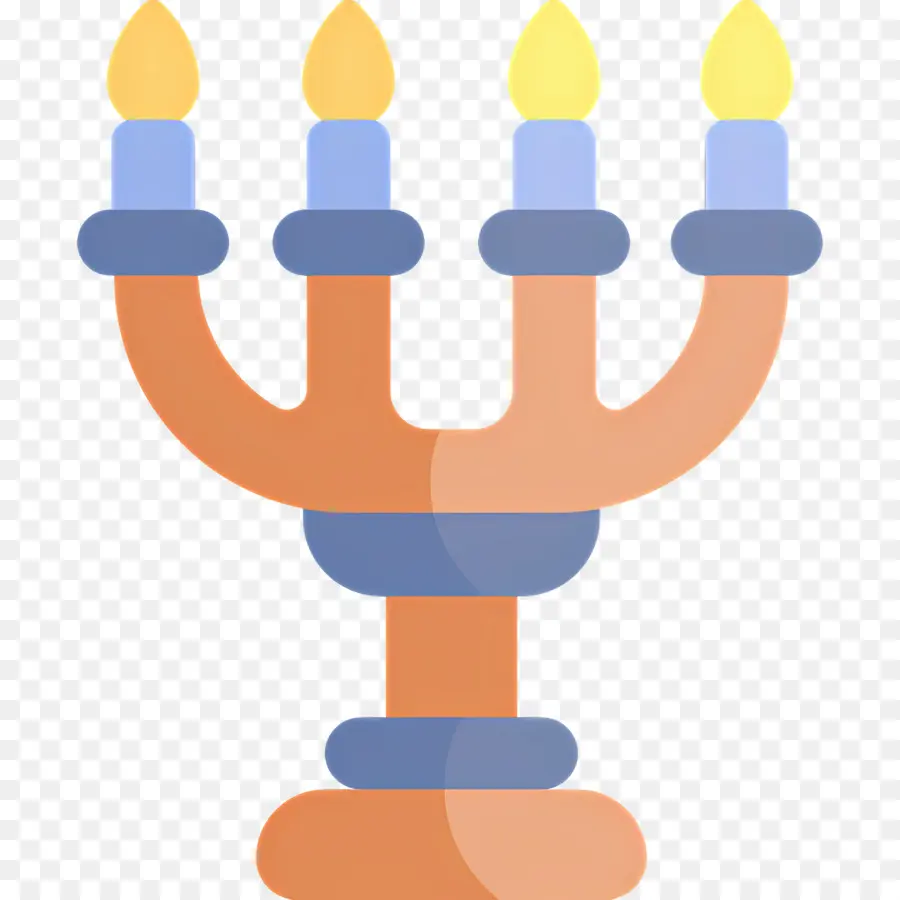 Hanukkah Menorah，เมโนราห์ PNG