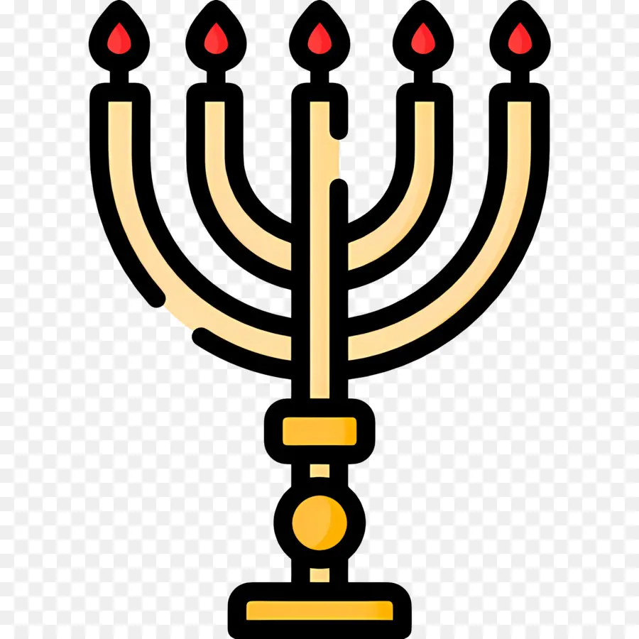 Hanukkah Menorah，เมโนราห์ PNG