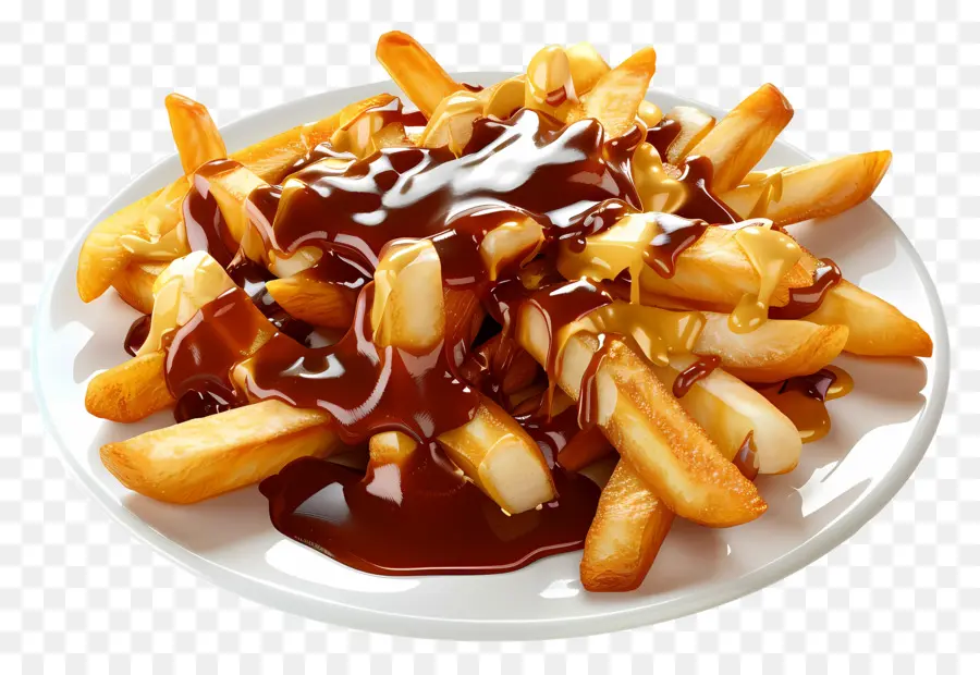 Poutine，จาน Poutine PNG