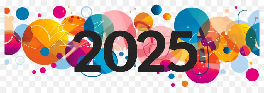 2025 ปี，สีสันปี 2025 PNG