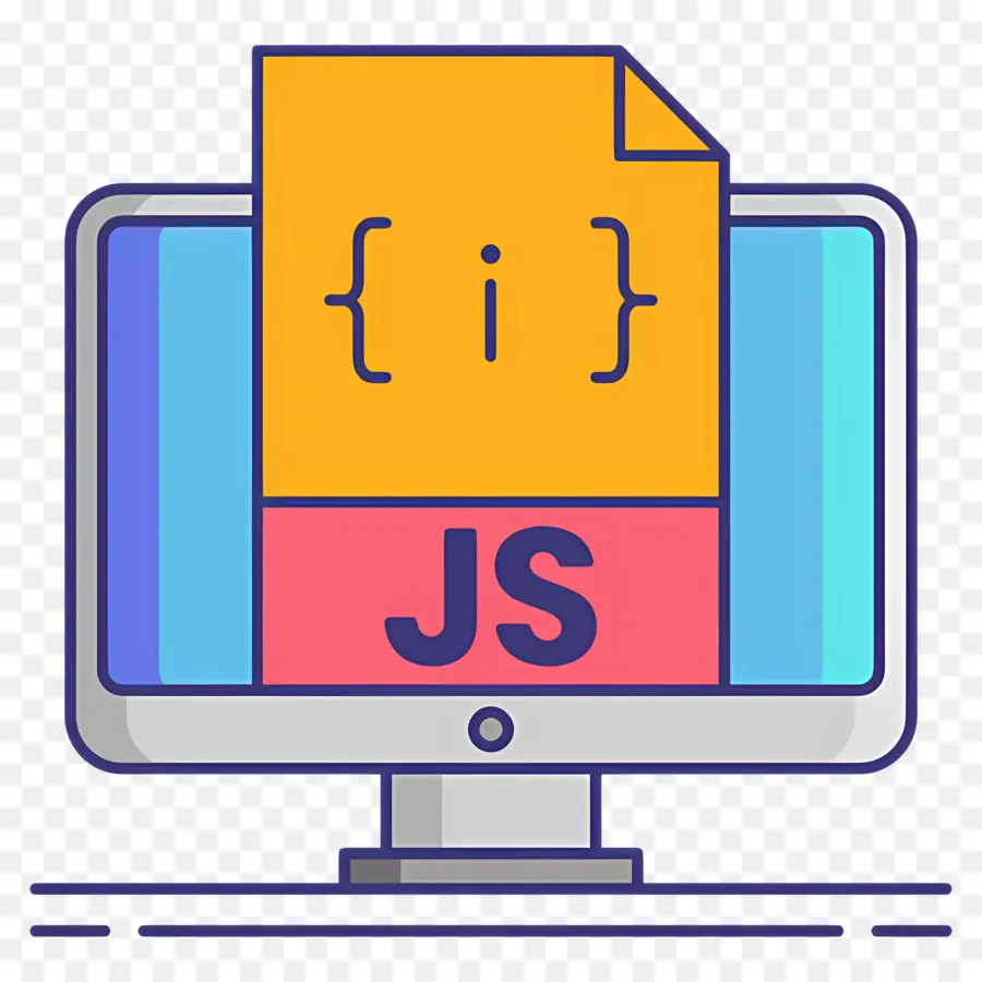 จาวาสคริปต์，ไอคอนไฟล์ Javascript PNG