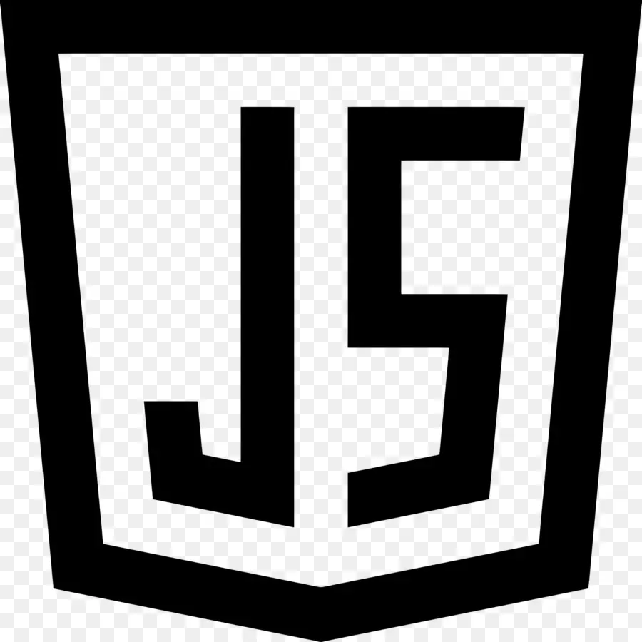 โลโก้ Javascript，โลโก้จาวาสคริปต์สีดำ PNG