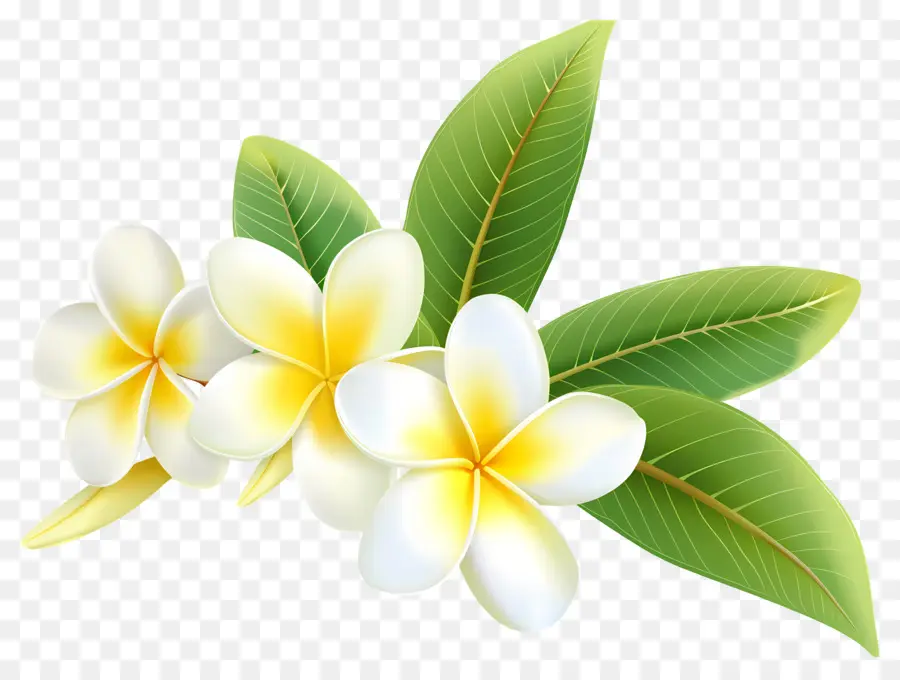 ดอกไม้ Frangipani，ดอกไม้พลัมเรีย PNG