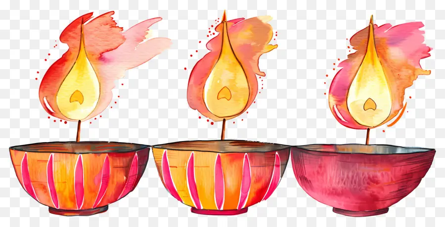 Diwali ให้，Diya PNG