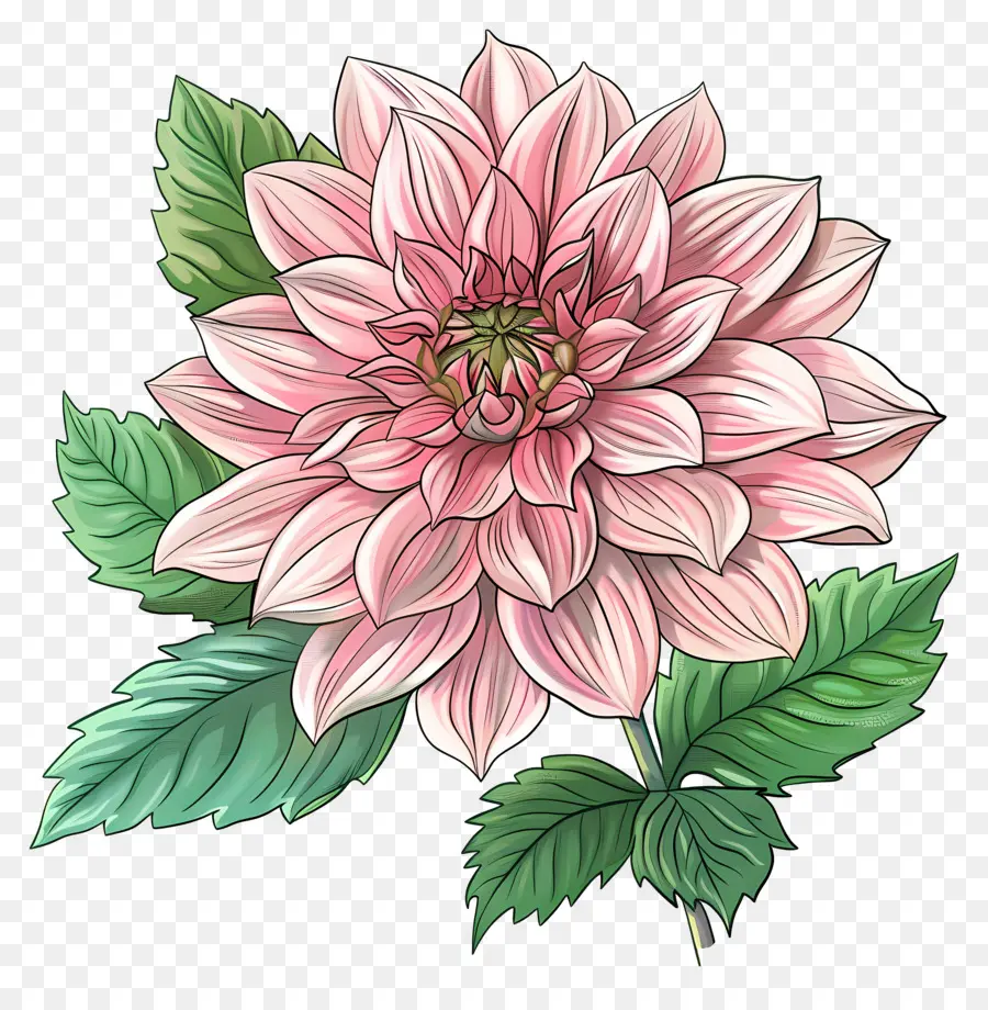 ดอกไม้ Dahlia，ดอกไม้ PNG