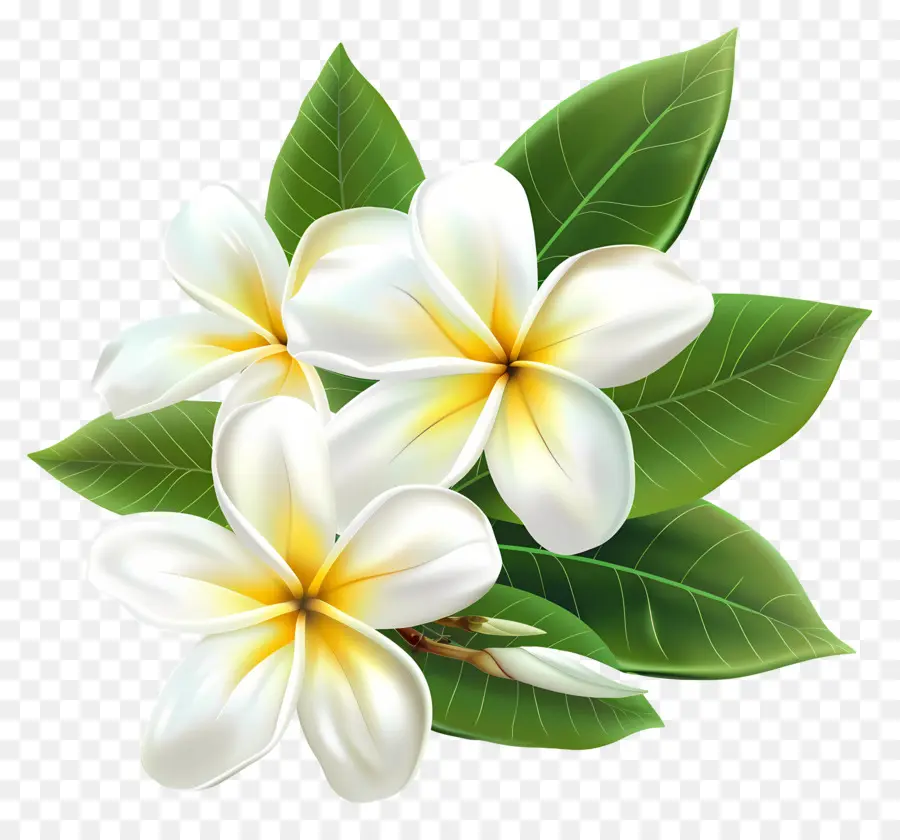 ดอกไม้ Frangipani，ดอกไม้พลัมเรีย PNG