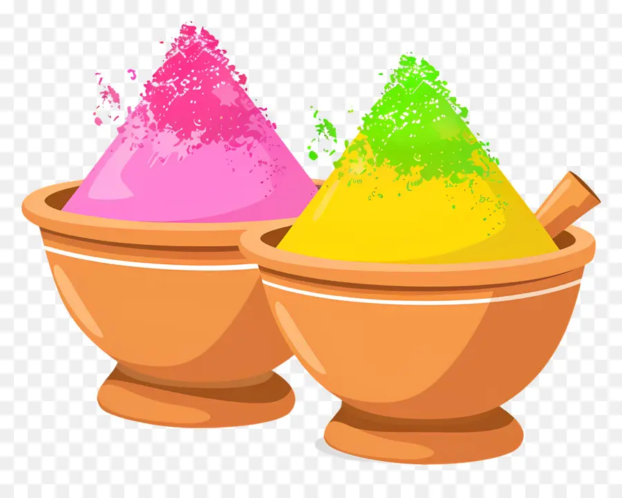 พื้นหลัง Holi，ผงสีสันสดใส PNG