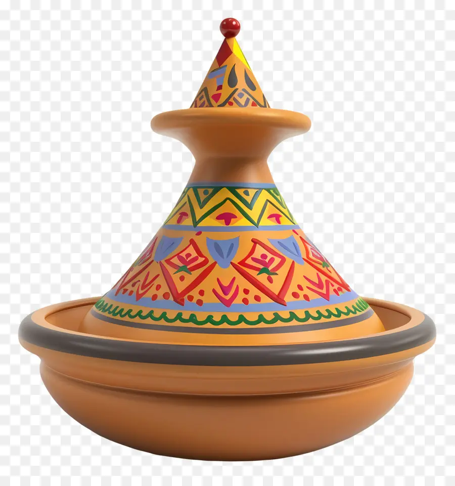 อาหารแอฟริกัน，Tagine สีสันสดใส PNG