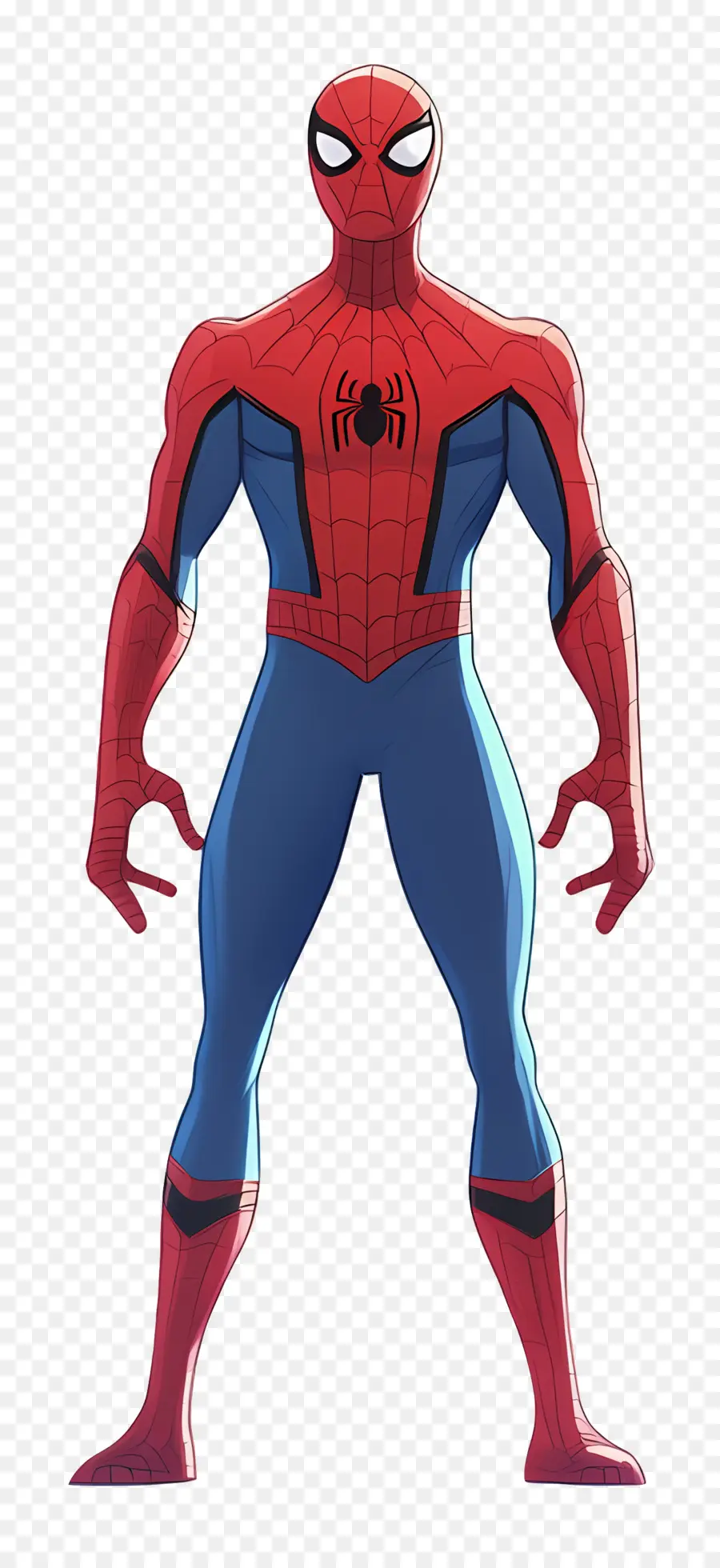 สไปเดอร์แมนยืน，Spider Man Sketch PNG