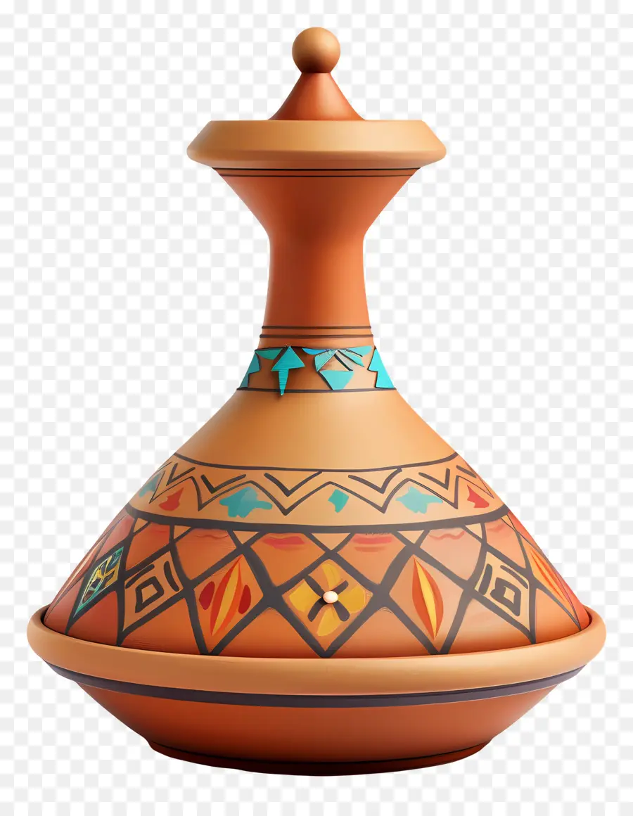 อาหารแอฟริกัน，Tagine ที่มีลวดลาย PNG