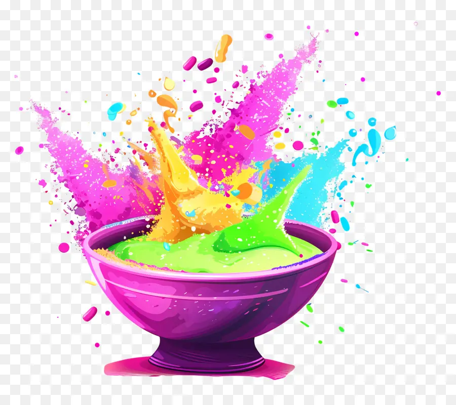 พื้นหลัง Holi，สาดสี PNG