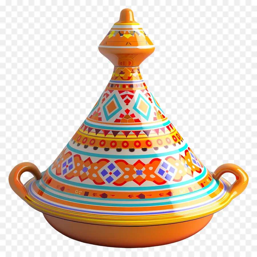 อาหารแอฟริกัน，Tagine สีสันสดใส PNG