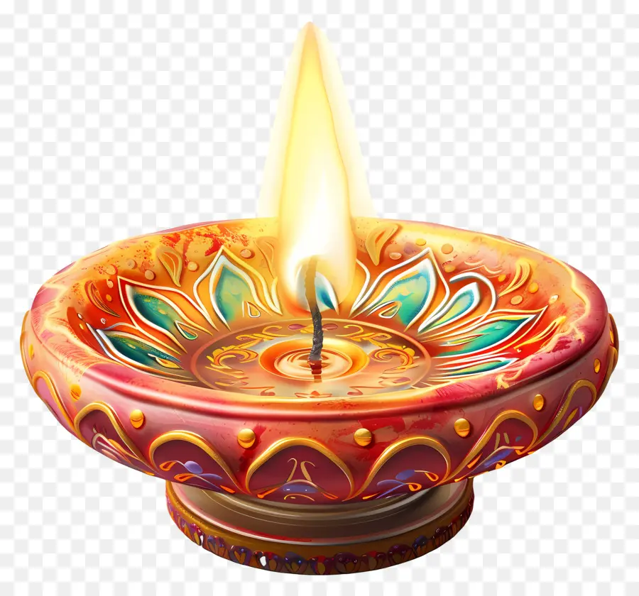 เทียน Diwali，เทียนตกแต่ง PNG