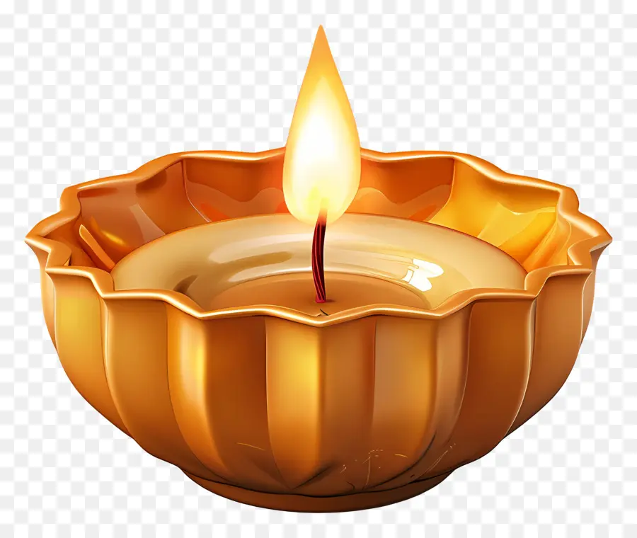 เทียน Diwali，เทียนเรียบง่าย PNG