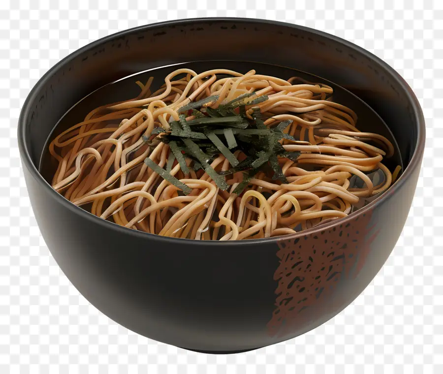 บะหมี่โซบะ，บะหมี่สาหร่าย PNG