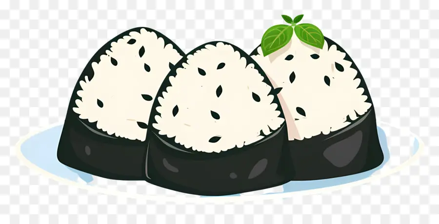 บอลข้าว Umeboshi，Onigiri PNG