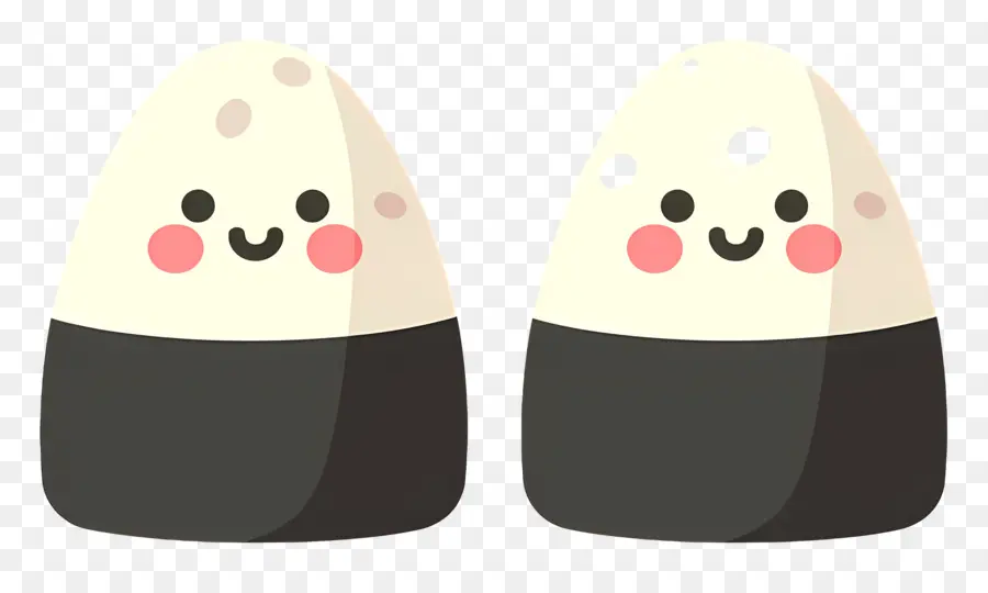 บอลข้าว Umeboshi，น่ารัก Onigiri PNG