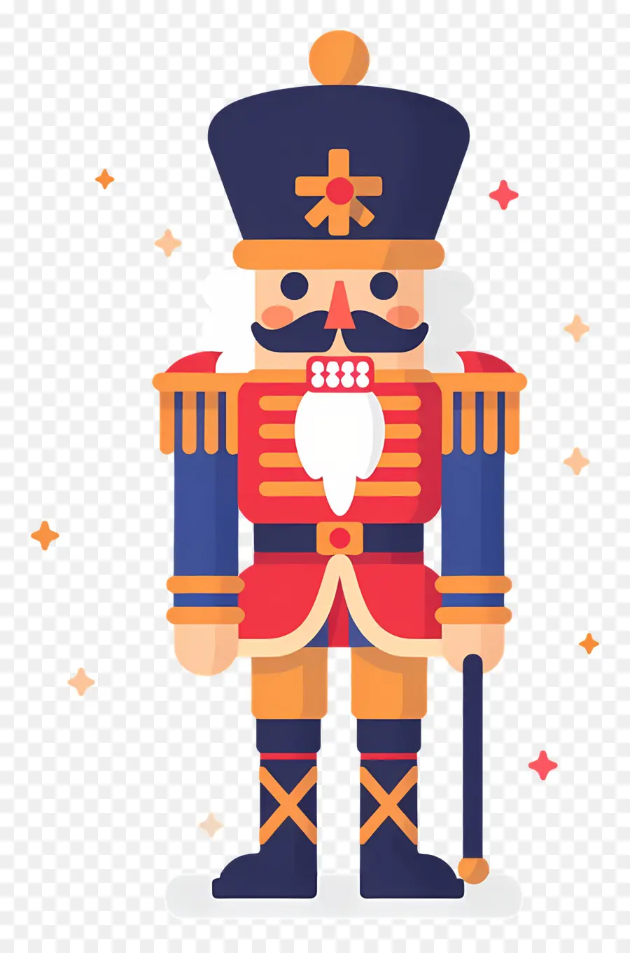 Nutcracker คริสต์มาส，Nutcracker สง่างาม PNG