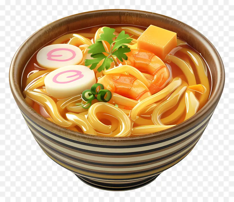 อูดอน，Udon กับกุ้ง PNG