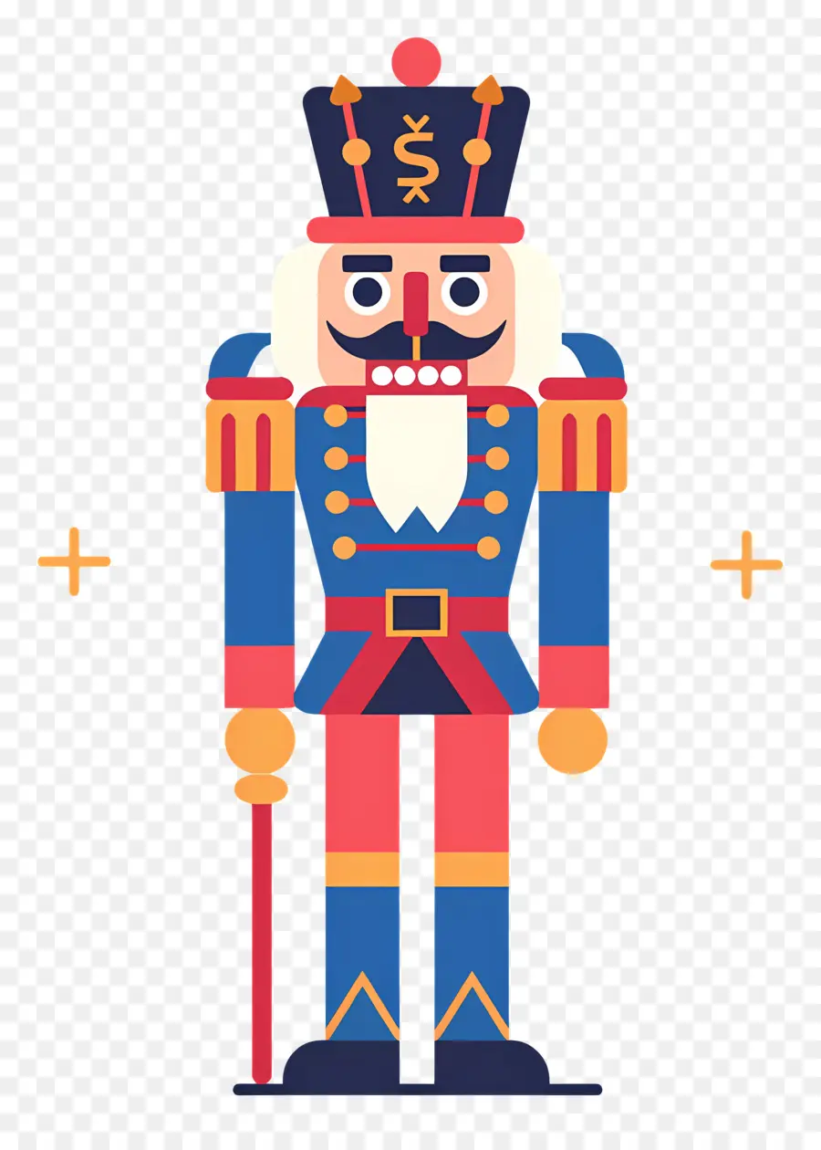 Nutcracker คริสต์มาส，แคร็กเกอร์สีสันสดใส PNG