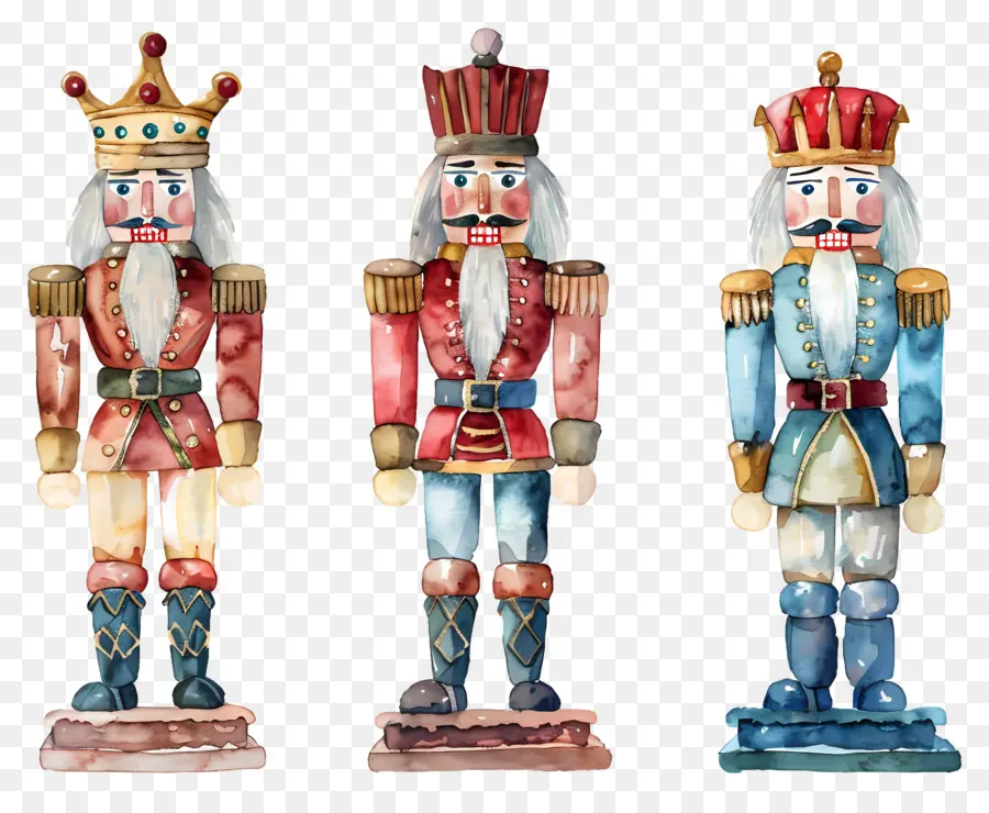 Nutcracker คริสต์มาส，แคร็กเกอร์สีสันสดใส PNG