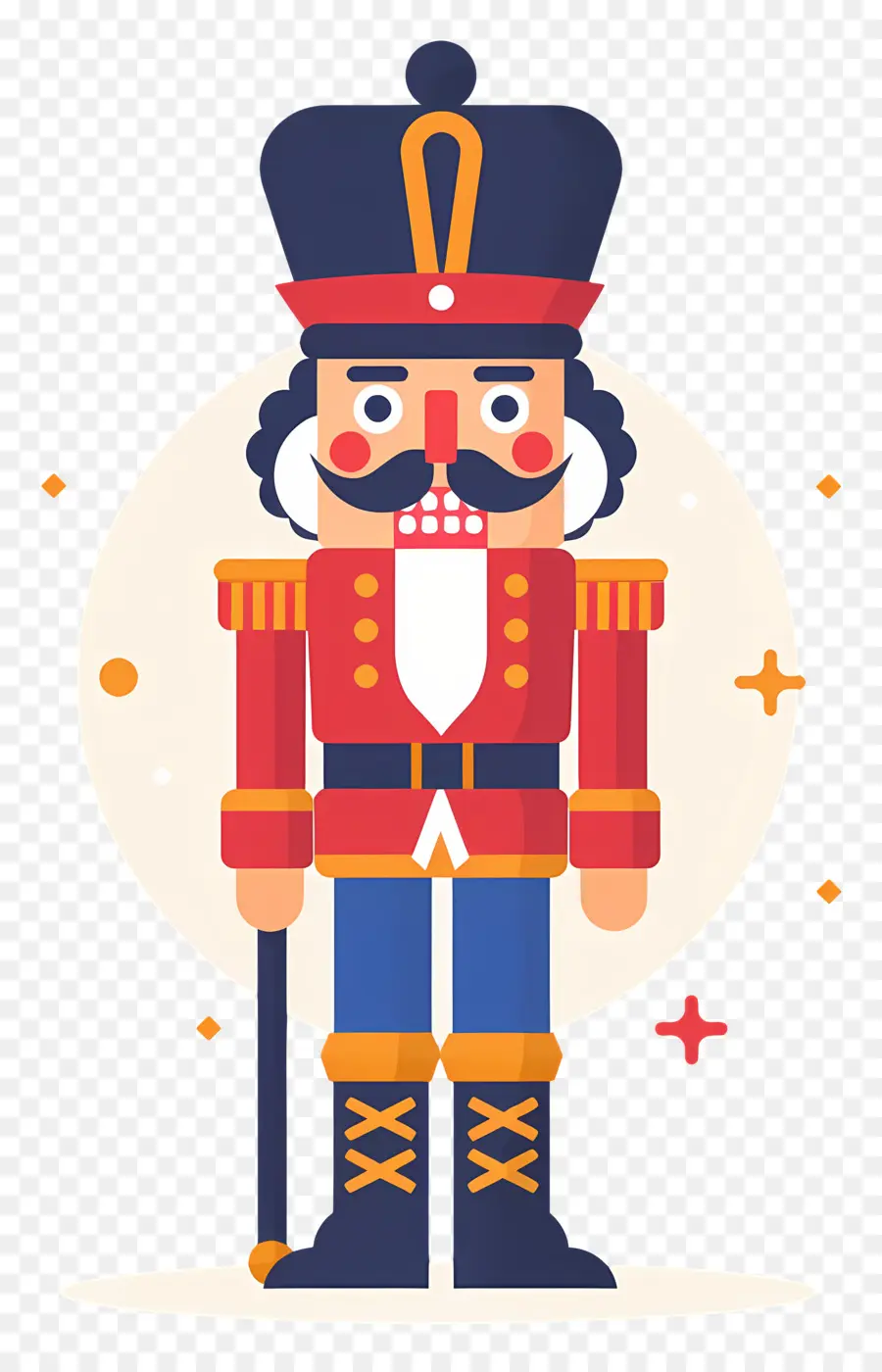 Nutcracker คริสต์มาส，แคร็กเกอร์สีสันสดใส PNG