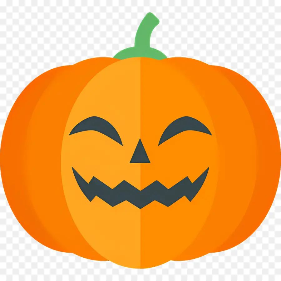 ฟักทองฮาโลวีนที่น่ากลัว，Jack O' Lantern สีส้ม PNG