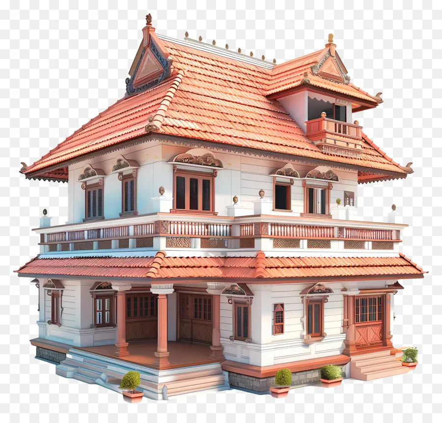 บ้าน Kerala，บ้านขนาดใหญ่ PNG