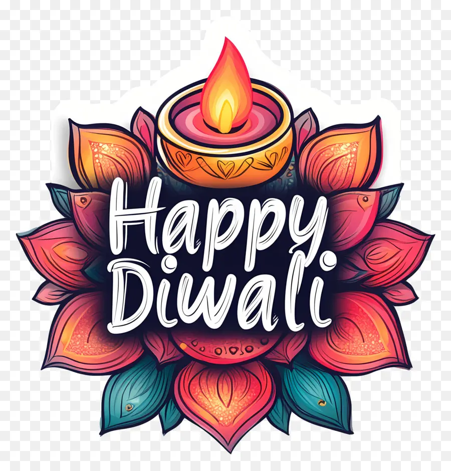 Happy Diwali，Happy Diwali Design PNG