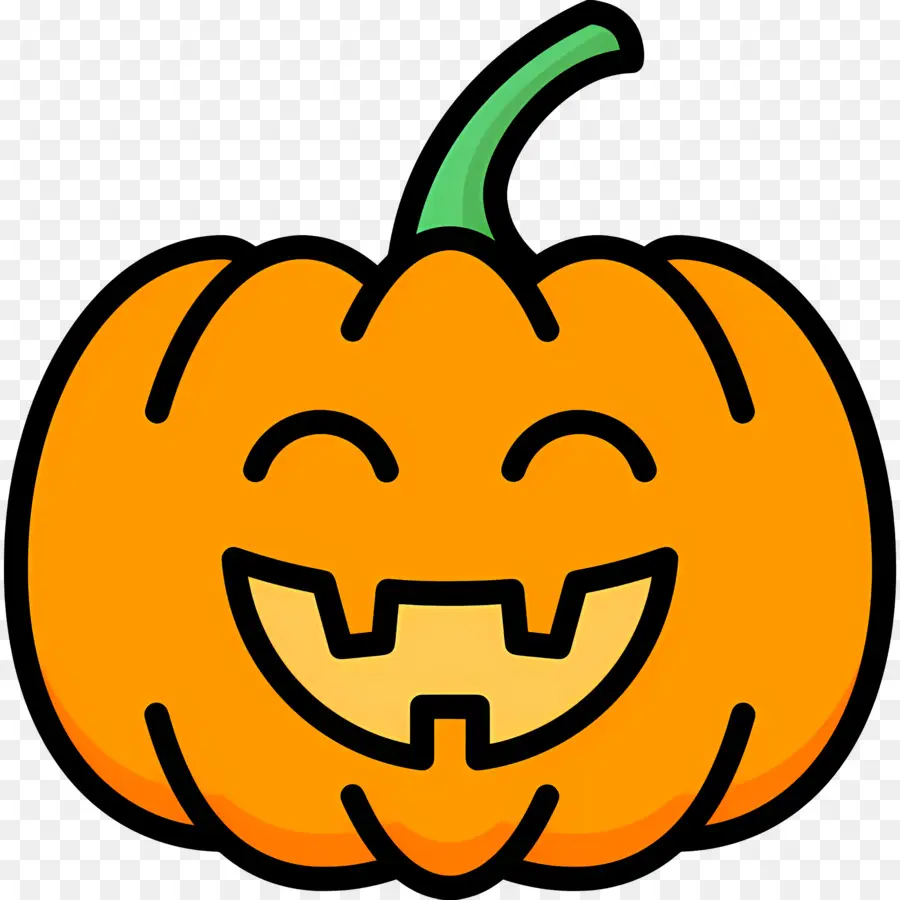 ฟักทองฮาโลวีน，Jack O' Lantern สีส้ม PNG