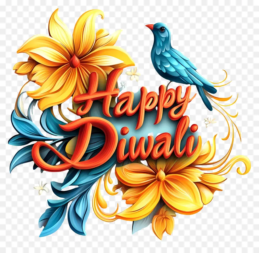 Happy Diwali，ข้อความ Diwali มีความสุข PNG