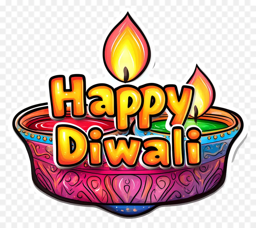 Happy Diwali，โคมไฟ Diwali PNG