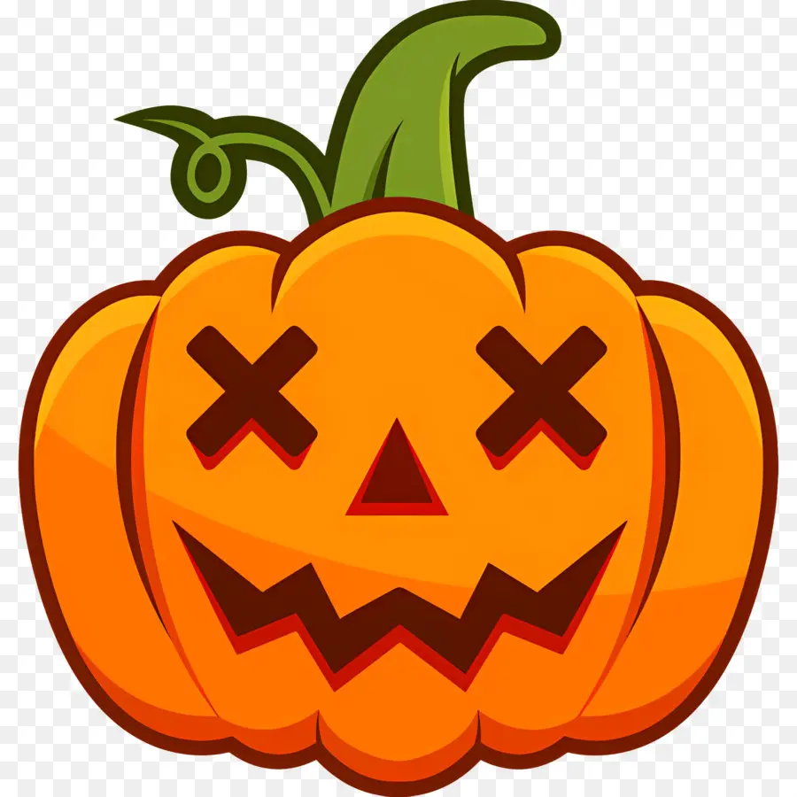 ฟักทองฮาโลวีน，Jack O' Lantern สีส้ม PNG