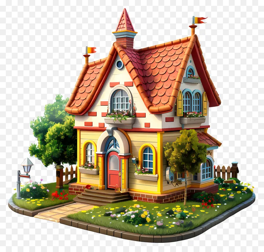 โรงเรียนการ์ตูน，Doodle House PNG