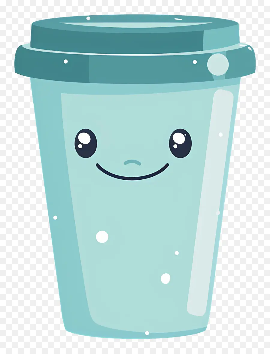 กาแฟ Kawaii，ถ้วยยิ้ม PNG