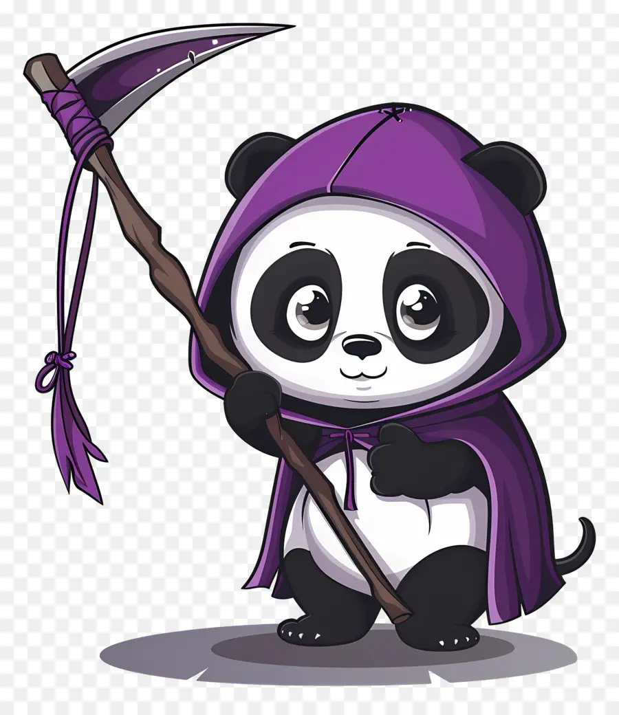 แพนด้าน่ารัก，Panda Reaper PNG