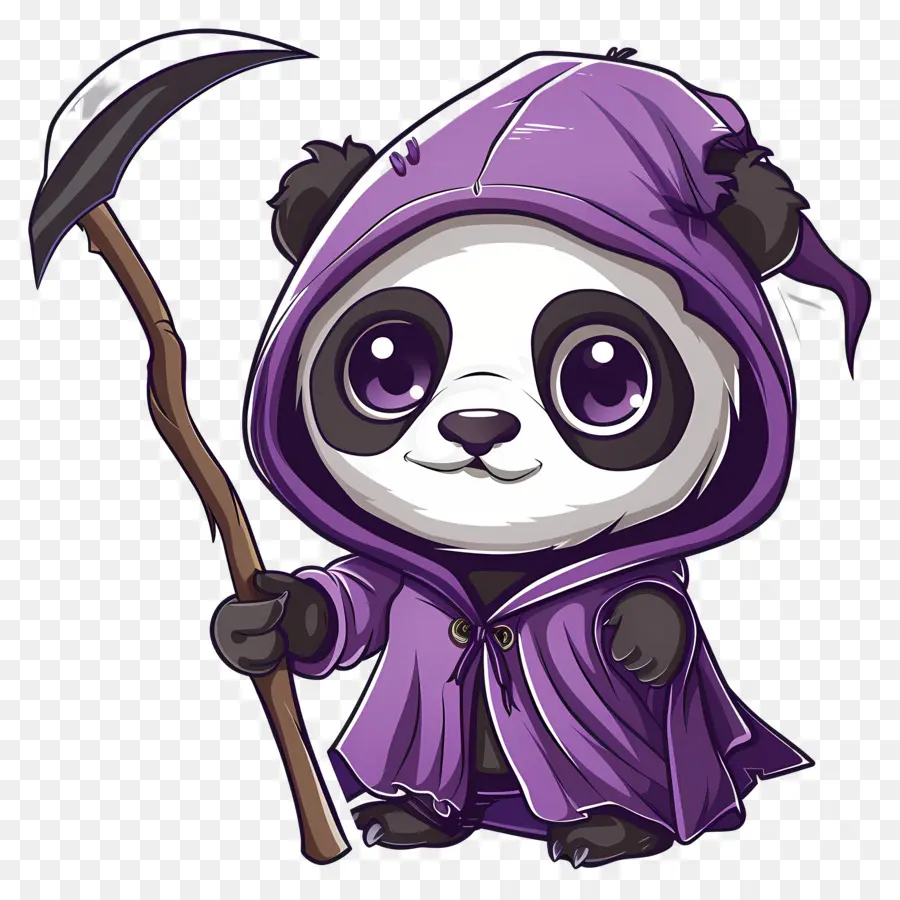 แพนด้าน่ารัก，Panda Reaper PNG