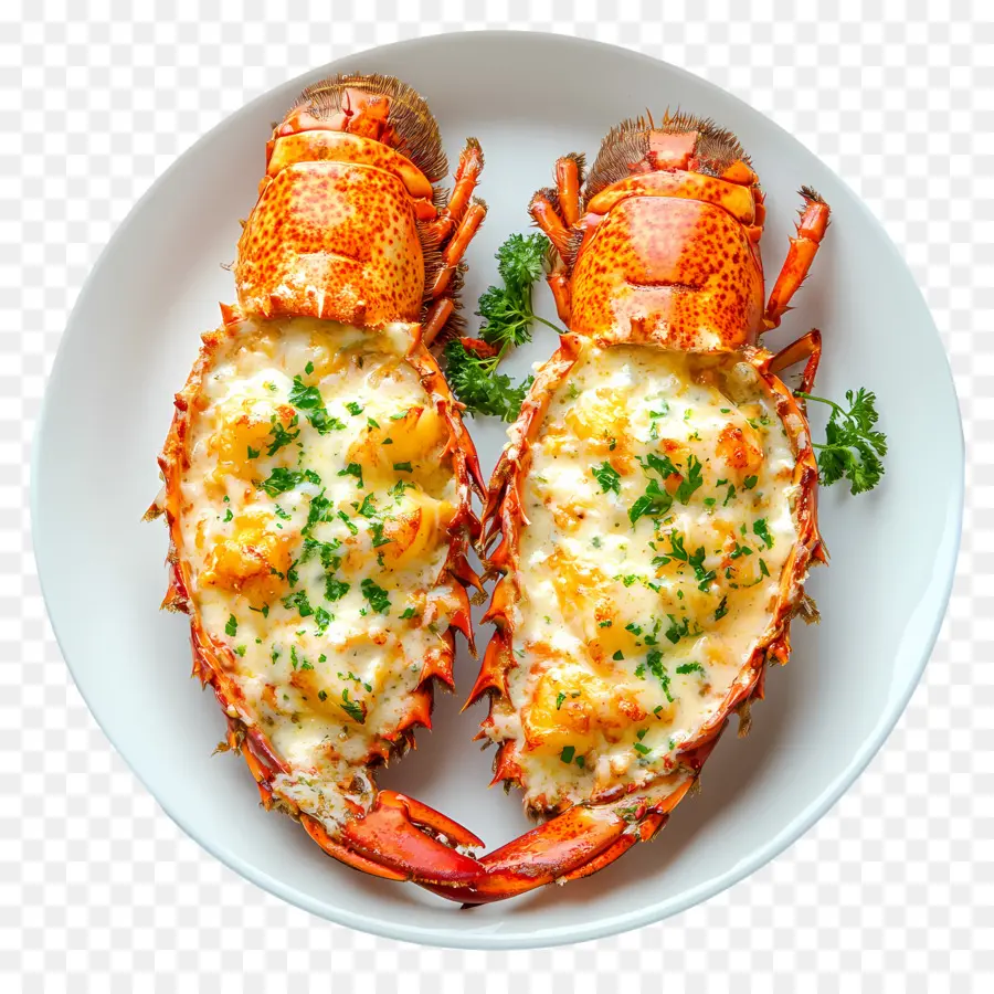 Thermidor กุ้งมังกร，กุ้งมังกรยัดไส้ครึ่ง PNG