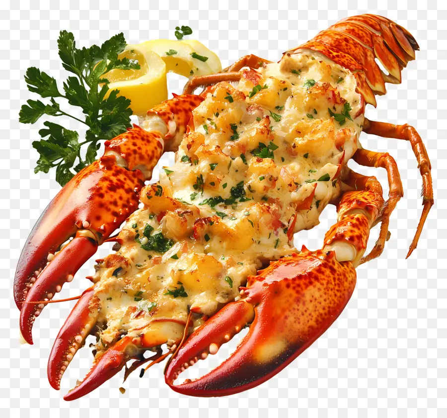 Thermidor กุ้งมังกร，กุ้งมังกรยัดไส้ PNG